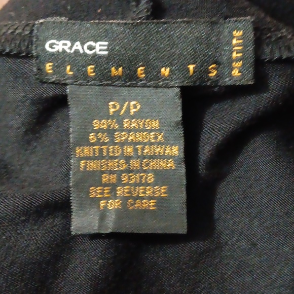 A Black Front Tails Cardigan Size Sm - Picture 7 of 8